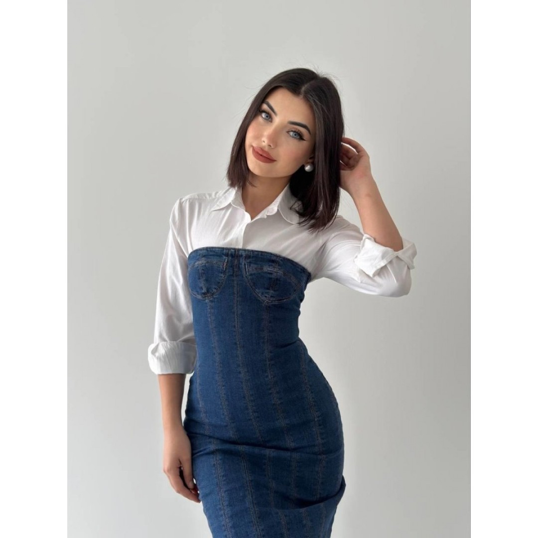 Ener Straplez Elbise - 149497 Ener Straplez Elbise - 149497