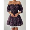 Marne Beli Lastikli Mini Elbise - 147092 Marne Beli Lastikli Mini Elbise - 147092