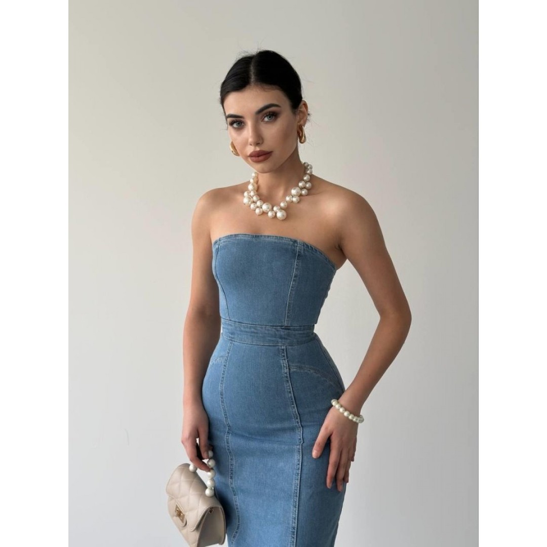 Izer Straplez Elbise - 149495 Izer Straplez Elbise - 149495