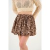 Leopar Balon Etek - Leopar Açık Kahve 148504 Leopar Balon Etek - Leopar Açık Kahve 148504