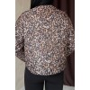 Leopar Leopar Desenli Kapitone Ceket 154198 Leopar Leopar Desenli Kapitone Ceket 154198