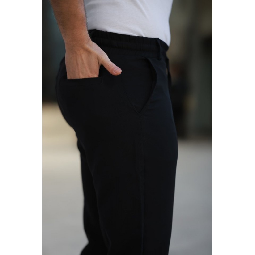 Erkek Beli Bağcıklı Jogger Pantolon - 156942 Erkek Beli Bağcıklı Jogger Pantolon - 156942