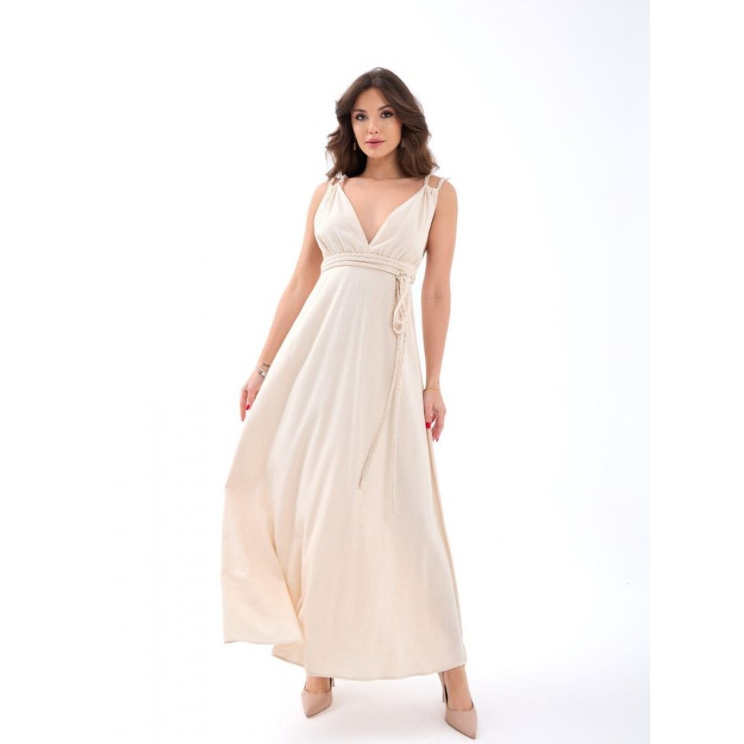 7409 ELBİSE-BEJ - 159536 7409 ELBİSE-BEJ - 159536