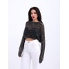 3958 TRİKO FİLE BOLERO-SİYAH - 143678