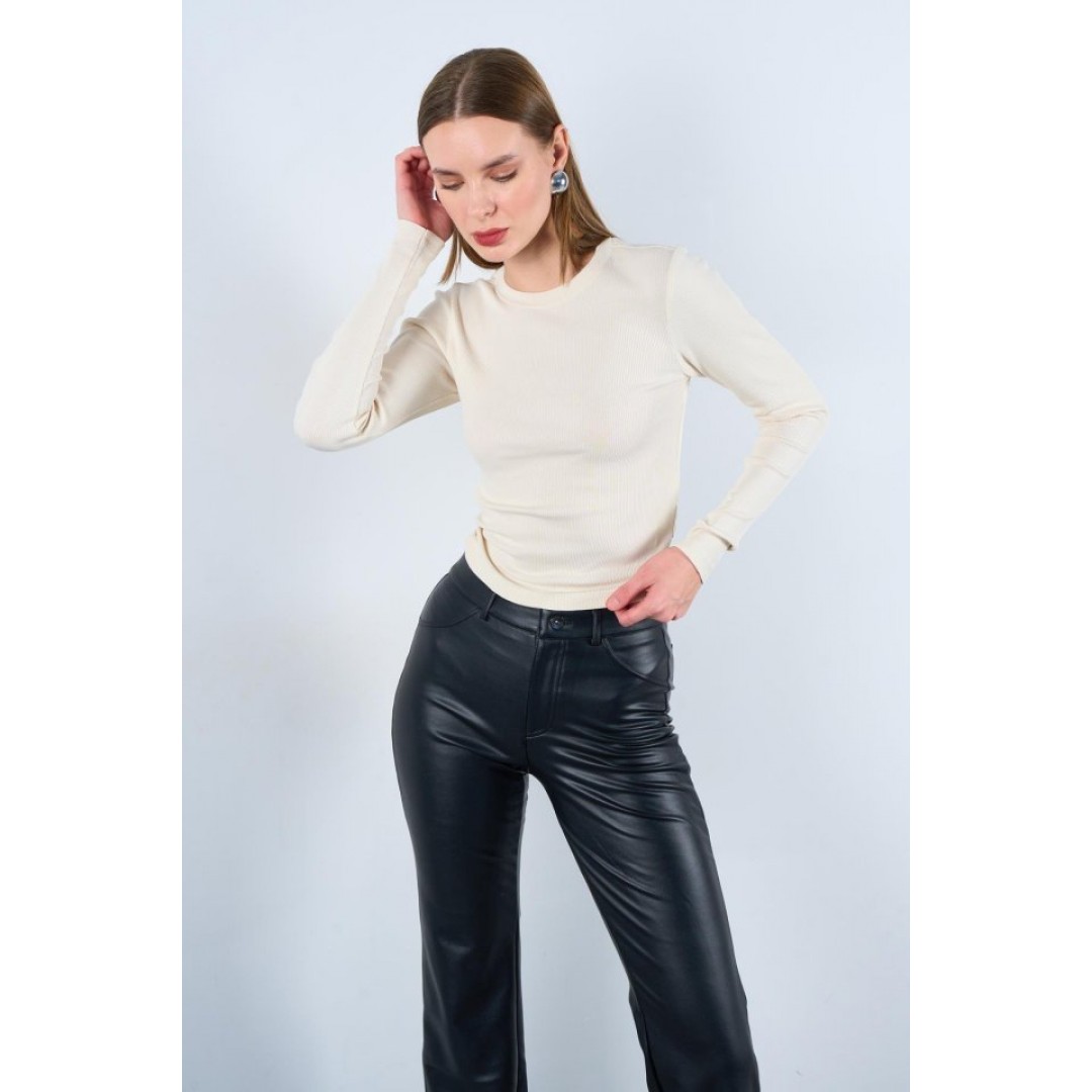 Uzun Kollu Body - Ekru 147793 Uzun Kollu Body - Ekru 147793