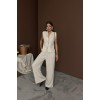 Bej Keten Yelek Pantolon Takım 159638 Bej Keten Yelek Pantolon Takım 159638