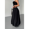 BEL LASTİKLİ BALON ETEK ŞANEL BOY SOFT KUMAŞ - Siyah 153940 BEL LASTİKLİ BALON ETEK ŞANEL BOY SOFT KUMAŞ - Siyah 153940