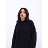 43031 TRİKO YARIM BALIKÇI KISA KAZAK-SİYAH 144173