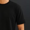 Erkek Basic Oversize Double Face Kumaş Kısa Kollu Tshirt - 159154 Erkek Basic Oversize Double Face Kumaş Kısa Kollu Tshirt - 159154
