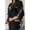 CROP CEKET - ETEK TAKIM - Siyah 153971 CROP CEKET - ETEK TAKIM - Siyah 153971