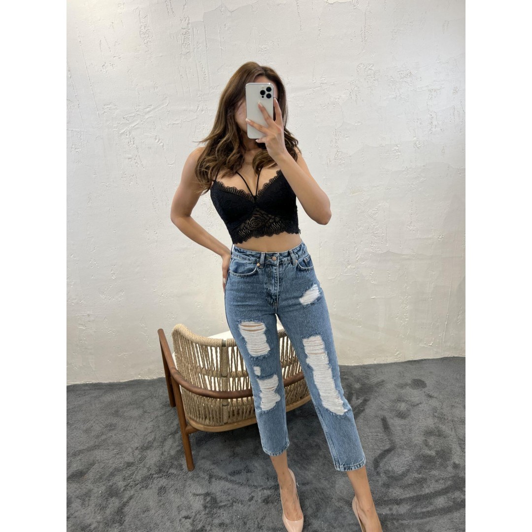 5998 KOT PANTOLON-MAVİ - 142739 5998 KOT PANTOLON-MAVİ - 142739
