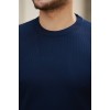 Erkek Bisiklet Yaka Jakarlı Kısa Kollu Tshirt - 159171 Erkek Bisiklet Yaka Jakarlı Kısa Kollu Tshirt - 159171