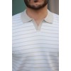 Erkek Kısa Kollu çizgi Desenli örme Kumaş Tshirt 157295 Erkek Kısa Kollu çizgi Desenli örme Kumaş Tshirt 157295