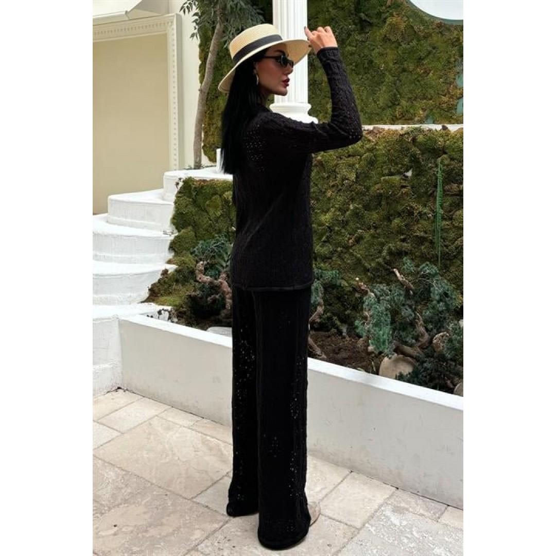 Odette Ajurlu Triko Pantolon Takım 9934 155010 Odette Ajurlu Triko Pantolon Takım 9934 155010