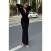 Laura Derin Dekolte Kroşe Elbise 2712-0025 155748 Laura Derin Dekolte Kroşe Elbise 2712-0025 155748