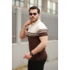 Erkek Yakalı Parça Renk Kısa Kollu T-shirt 160705 Erkek Yakalı Parça Renk Kısa Kollu T-shirt 160705