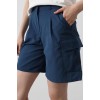 Cargo Cepli Şort - İndigo 151451 Cargo Cepli Şort - İndigo 151451