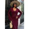 Ajur Detaylı İspanyol Kol Elbise 2840 158603 Ajur Detaylı İspanyol Kol Elbise 2840 158603