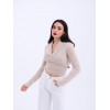 42531 TRİKO SİMLİ YAKALI CROP-TAŞ 144092 42531 TRİKO SİMLİ YAKALI CROP-TAŞ 144092
