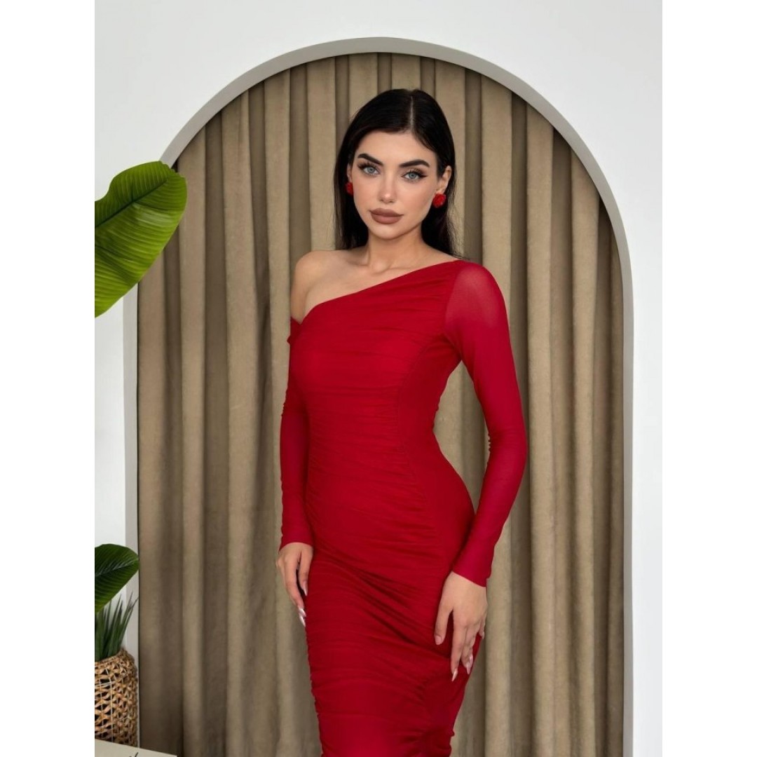 Mila Tül Elbise - 148588