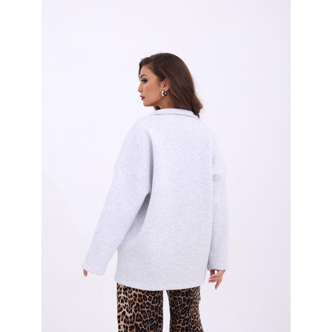 6617 SWEAT-KAR MELANJ - 143035 6617 SWEAT-KAR MELANJ - 143035