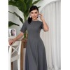 Wera Pliseli Midi Elbise 151954 Wera Pliseli Midi Elbise 151954