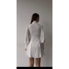 Beyaz Düğmeli Elbise - 149053 Beyaz Düğmeli Elbise - 149053