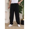 Erkek Beli Lastikli Pileli Baggy Pantolon - 159389 Erkek Beli Lastikli Pileli Baggy Pantolon - 159389