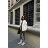 Alisa Oversize Kapitone Bomber Ceket 7058 -08 155980 Alisa Oversize Kapitone Bomber Ceket 7058 -08 155980