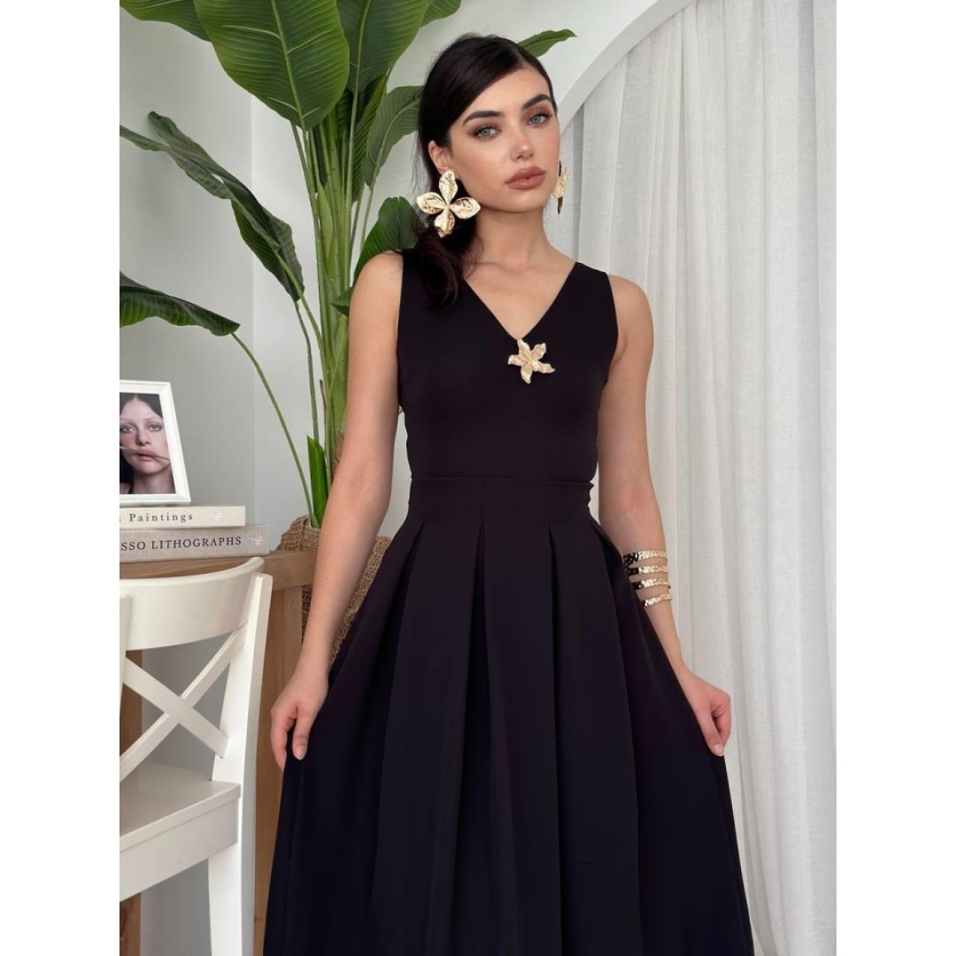 Late Yıldız Detaylı Elbise - 152384