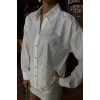 Ay Figürlü Taş İşlemeli Poplin Gömlek 3440 158499 Ay Figürlü Taş İşlemeli Poplin Gömlek 3440 158499