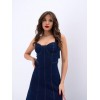 7090 KOT ELBİSE-MAVİ 143652 7090 KOT ELBİSE-MAVİ 143652