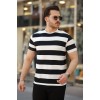 Erkek çift Renk Pamuklu örme Kumaş Kısa Kollu T-shirt 159920 Erkek çift Renk Pamuklu örme Kumaş Kısa Kollu T-shirt 159920