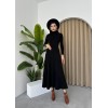 Dina Boğazlı Midi Elbise - 147223 Dina Boğazlı Midi Elbise - 147223