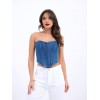 6241 KOT BLUZ-MAVİ 142967