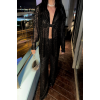 PUL PAYET 3 LÜ TAKIM - CEKET-BÜSTİYER-PANTOLON - Siyah 151190