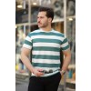 Erkek çift Renk Pamuklu örme Kumaş Kısa Kollu T-shirt 159922 Erkek çift Renk Pamuklu örme Kumaş Kısa Kollu T-shirt 159922