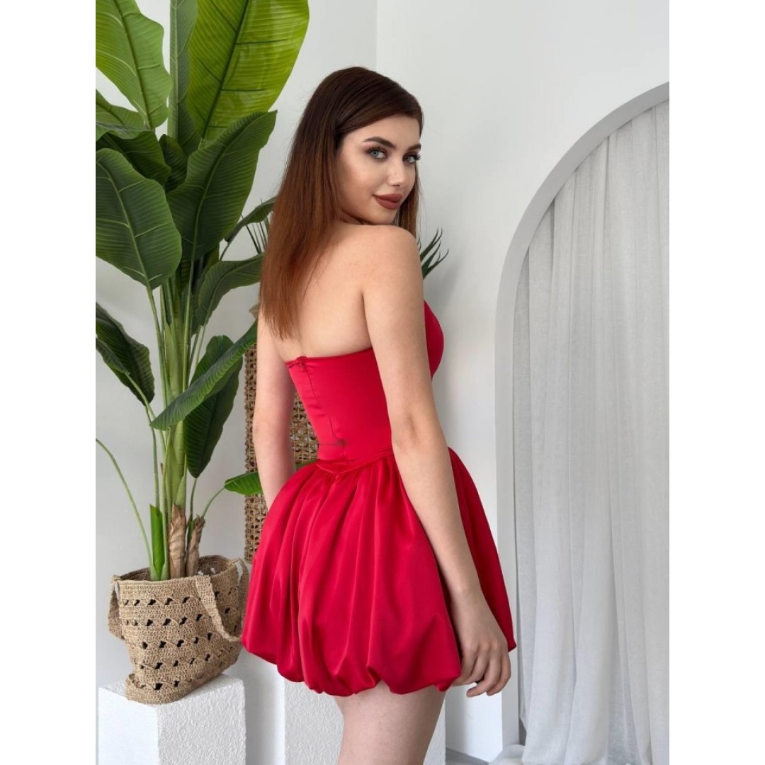 Slim Mini Elbise 159052