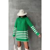 Palgen Çizgili Oversize Kazak 1195-09 155778 Palgen Çizgili Oversize Kazak 1195-09 155778