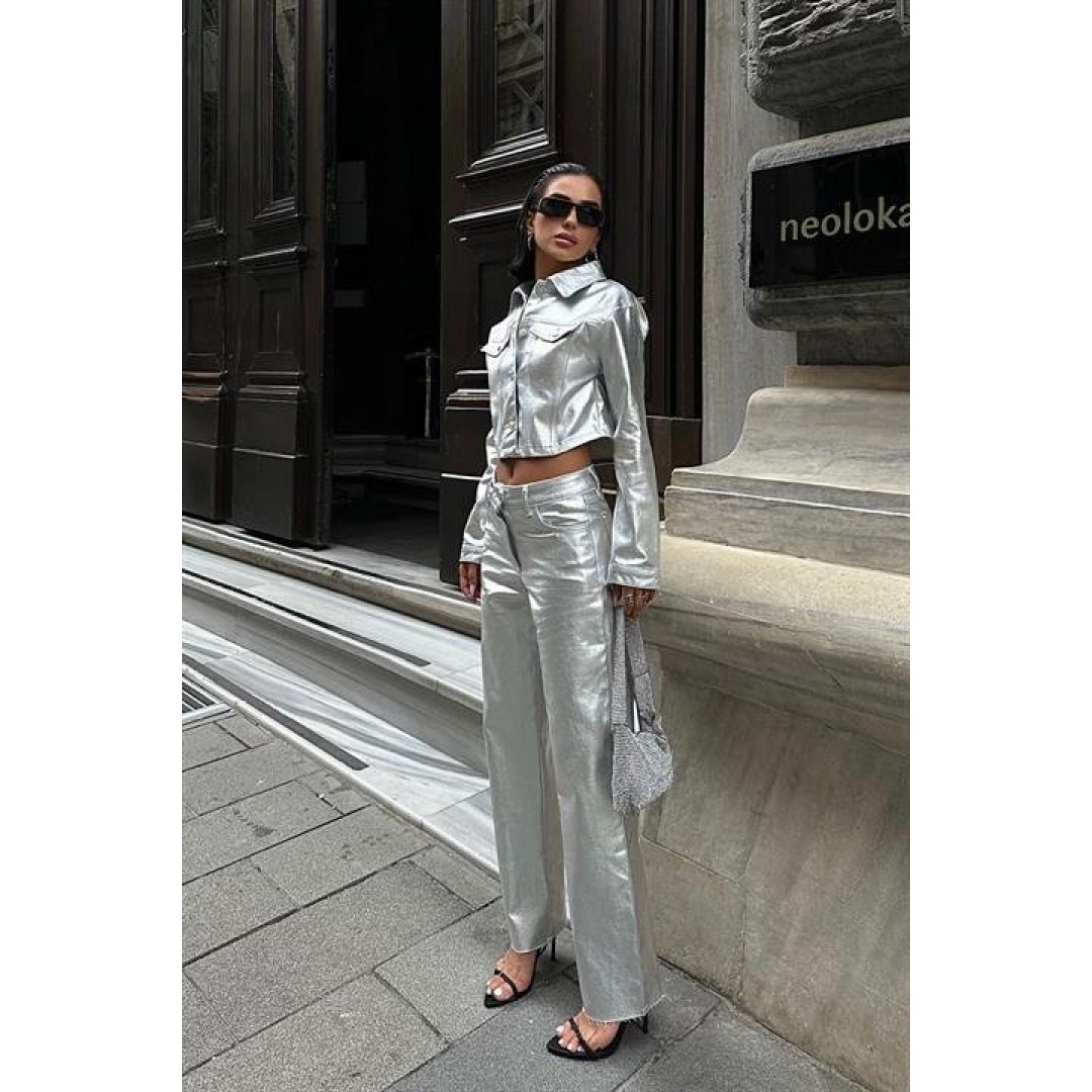 Christie Parlak Gabardin Takım 9914 155027 Christie Parlak Gabardin Takım 9914 155027