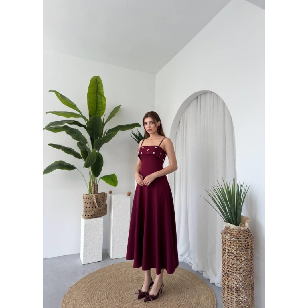 Acco Taş Detaylı Elbise 162274 Acco Taş Detaylı Elbise 162274