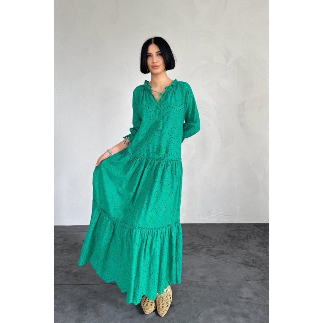 Yeşil Dantelli New Elbise 150784 Yeşil Dantelli New Elbise 150784