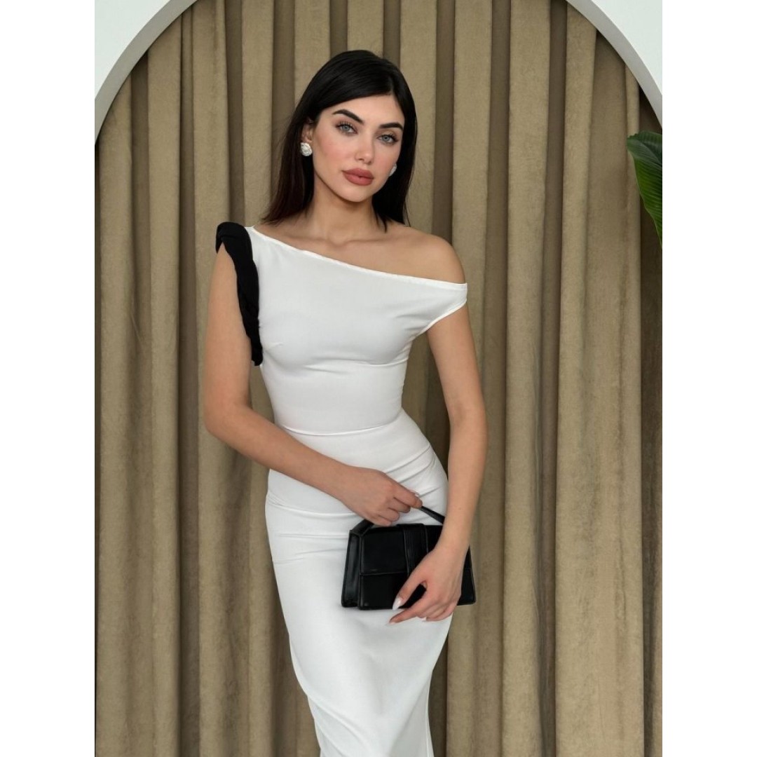 Jovani Omuz Detaylı Elbise - 158430 Jovani Omuz Detaylı Elbise - 158430