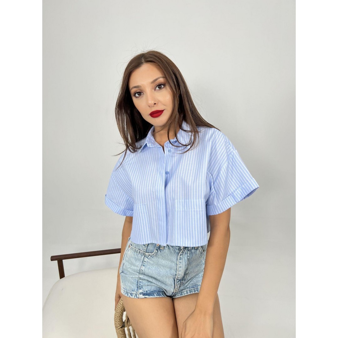 6882 BLUZ-SAN DİEGO ÇİZGİLİ 143179