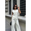 Paulo Gold Düğmeli Yelek Pantolon Takım 9976 157044 Paulo Gold Düğmeli Yelek Pantolon Takım 9976 157044