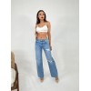 6796 DENİM LOW WAİST BOO-MAVİ - 143119