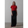 Beli Lastikli Bol Paça Pantolon - Lacivert 156825 Beli Lastikli Bol Paça Pantolon - Lacivert 156825