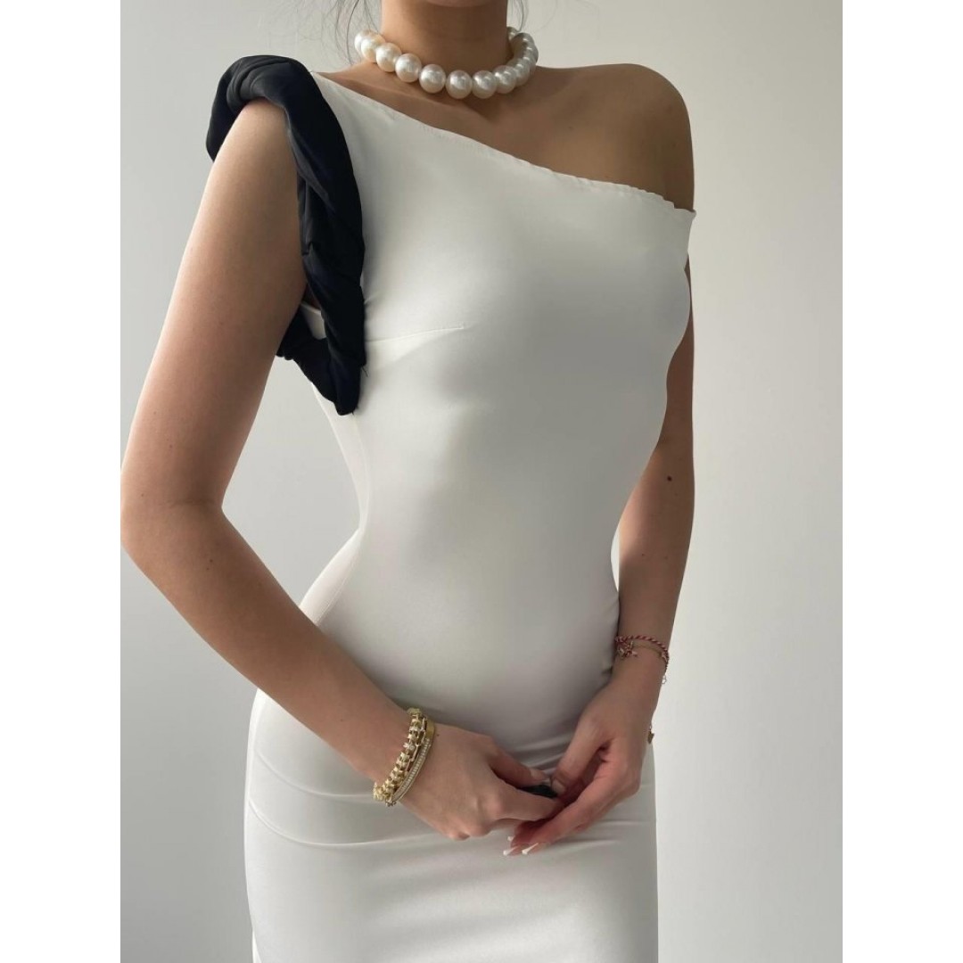 Jovani Omuz Detaylı Elbise - 158430 Jovani Omuz Detaylı Elbise - 158430