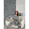 FİLE DANTEL BLUZ - YIRTMAÇLI PANTOLON TAKIM - Bej 152479 FİLE DANTEL BLUZ - YIRTMAÇLI PANTOLON TAKIM - Bej 152479