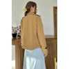 Camel Çift Katlı Kısa Ceket 152555 Camel Çift Katlı Kısa Ceket 152555